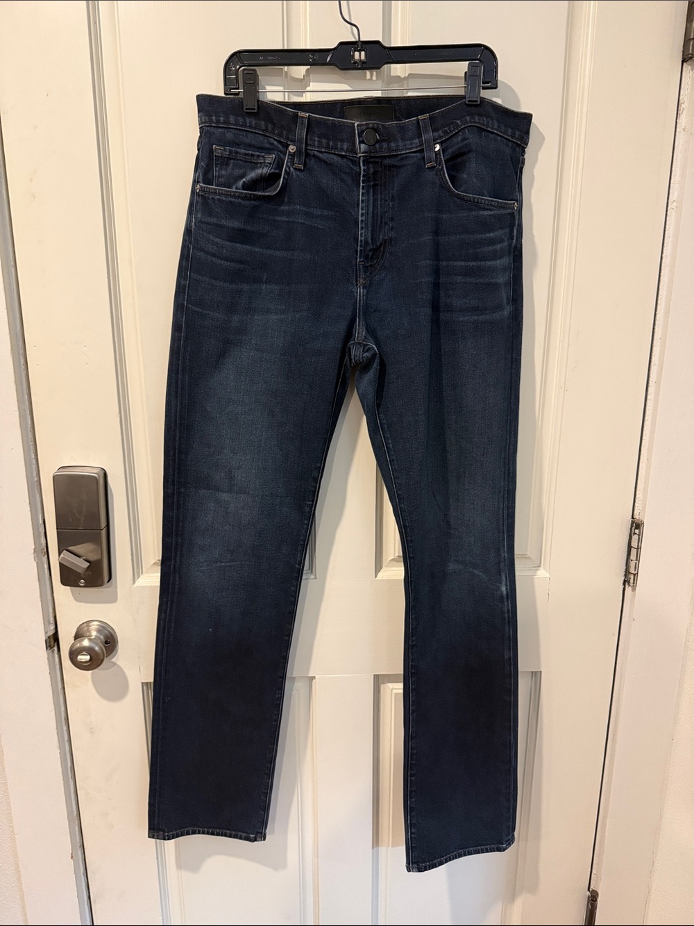 J Brand Deep Indigo Slim Straight Jeans